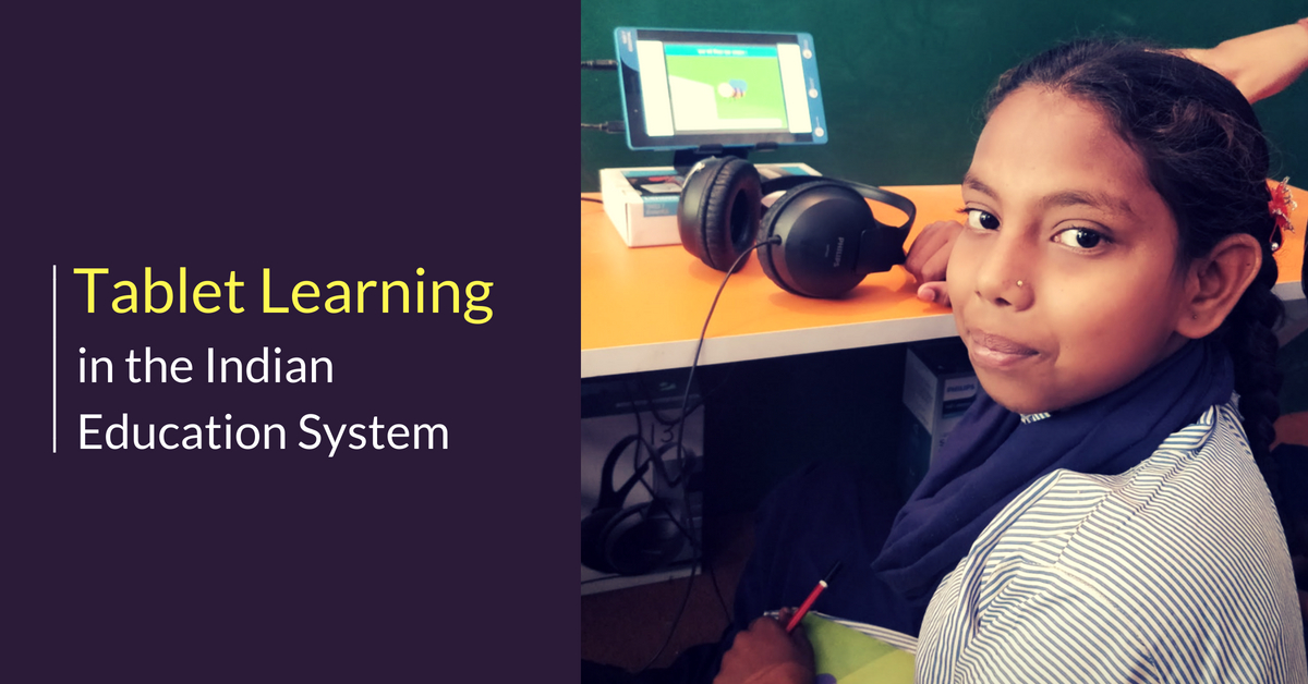 Tablet learning in Indian Classrooms blog by Convegenius